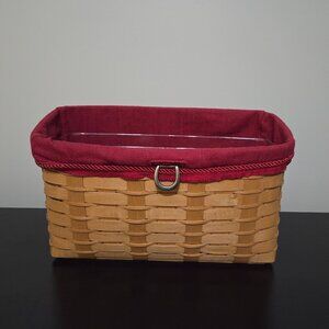 Longaberger Sort and Store Tall File Basket